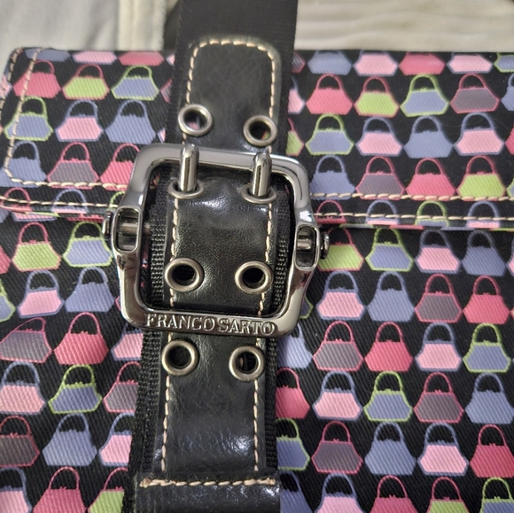 Franco Sarto Colorful Patterned Women's Bag. Multi Colored. - Picture 3 of 14